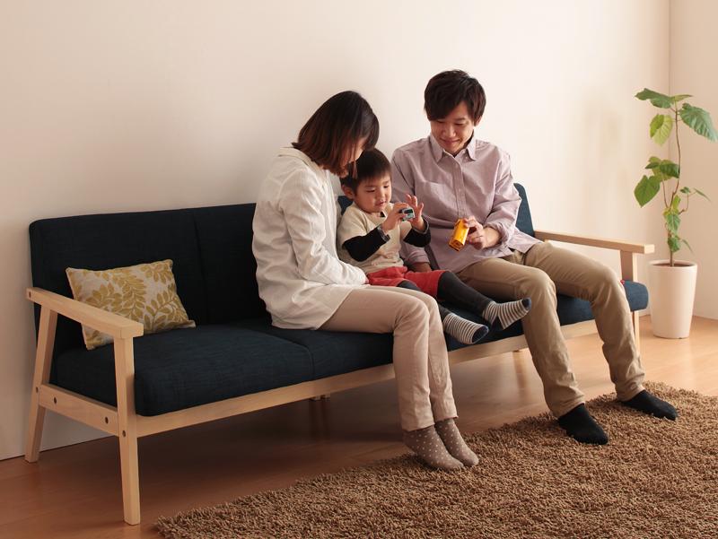 だんらん木肘ソファ Familu ファミル（シェーズロング） 商品追加画像4