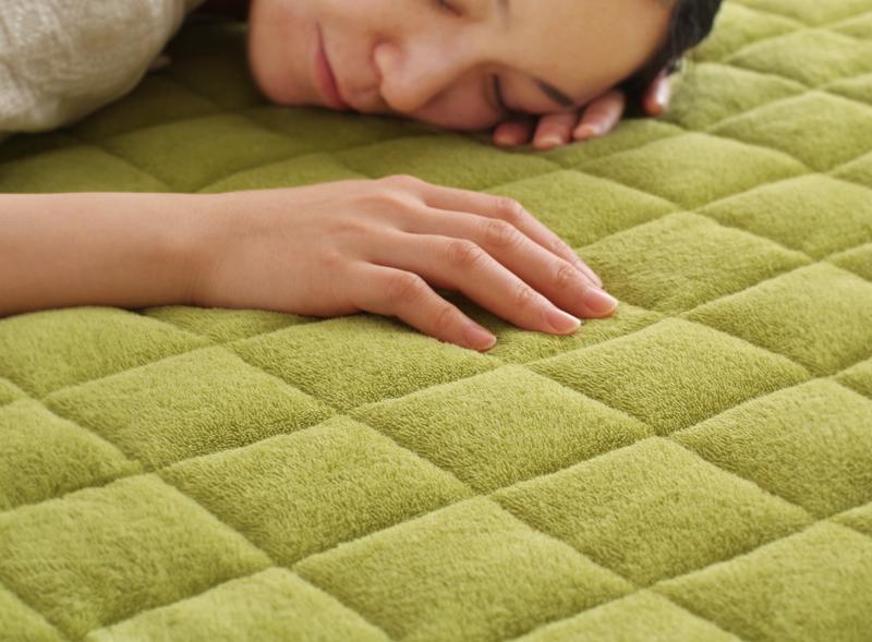 洗えるコットンタオルラグ「防ダニ・抗菌防臭わた入」ボリュームタイプ 商品追加画像2