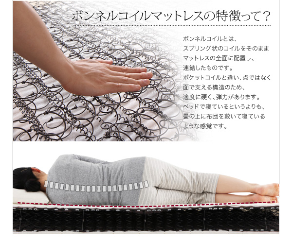 モダンライト・コンセント付き収納ベッド W.linea ダブルリネア 商品説明画像28