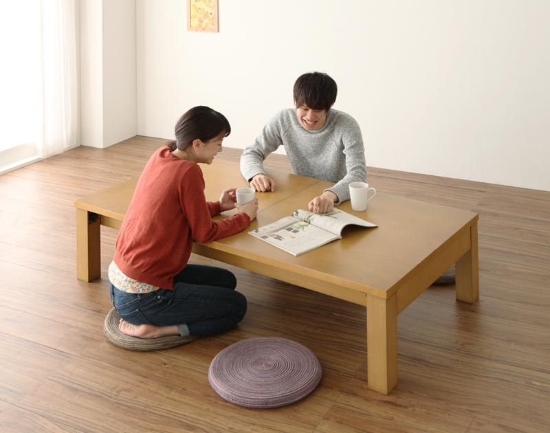 3段階伸長式 折れ脚エクステンションリビングテーブル PANOOR パノール 商品追加画像17