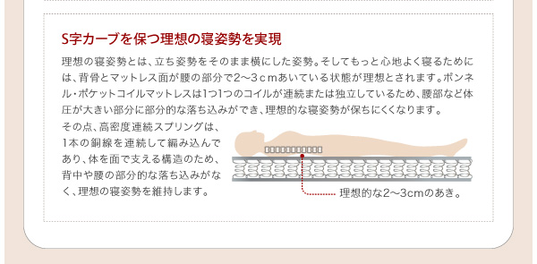 モダンライト・コンセント付き収納ベッド Aloa アロア 商品説明画像24