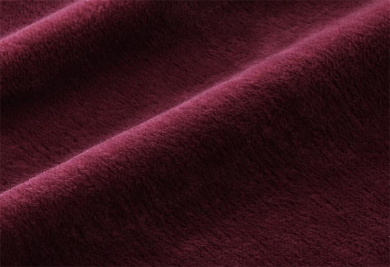 ふんわりなめらか防ダニフランネル「ダブルで暖か」こたつ掛け敷き布団2点セット 商品追加画像32