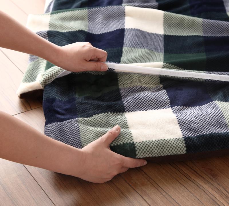 チェック柄はっ水こたつ布団 KECK ケック 商品追加画像12
