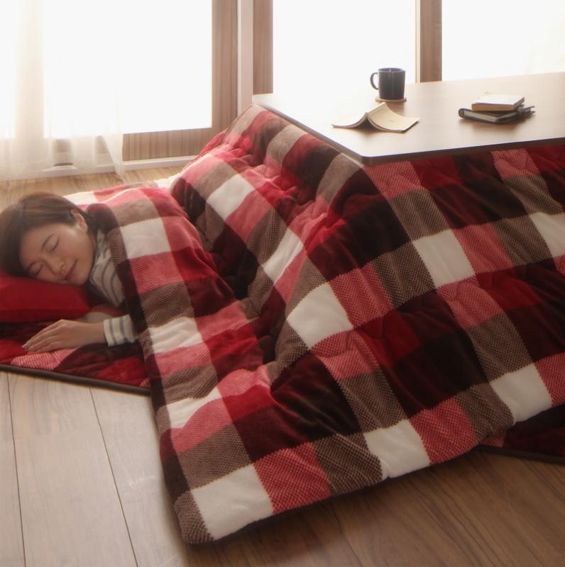 チェック柄はっ水こたつ布団 KECK ケック 商品追加画像19