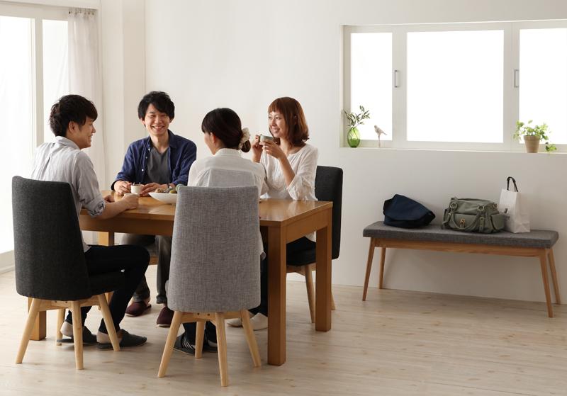 北欧デザインエクステンションダイニング Fier フィーア （ベンチセット） 商品追加画像39