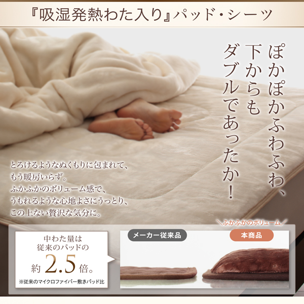 プレミアムマイクロファイバー贅沢仕立てのとろける毛布・パッド gran+ グランプラス 商品説明画像12