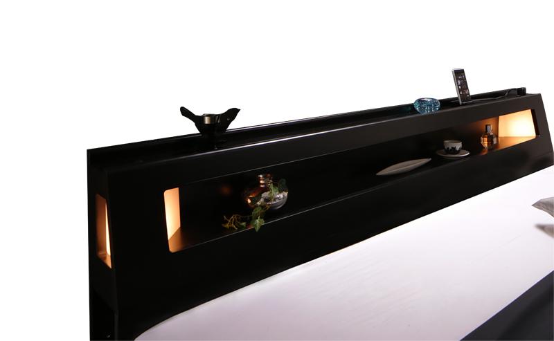 モダンデザイン・キングサイズ収納ベッド Leeway リーウェイ 商品追加画像8