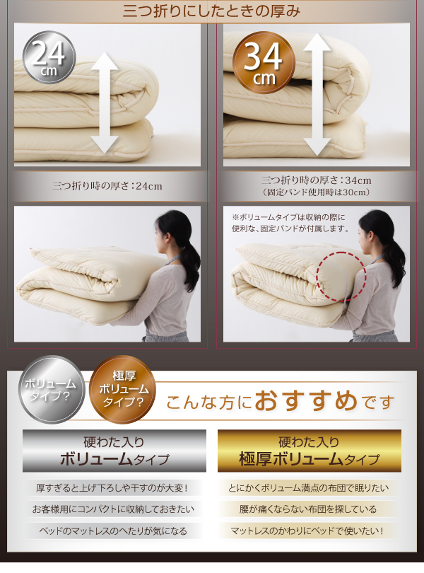羽毛布団8点セット プレミアム敷布団 Lathyrus ラティルス 商品説明画像18