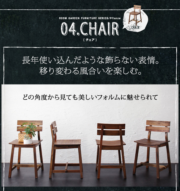 ルームガーデンファニチャーシリーズ Pflanze プフランツェ 商品説明画像12