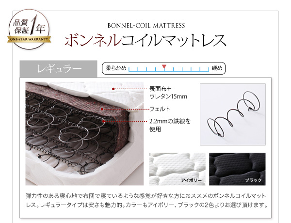 棚・コンセント付き収納ベッド Reffin レフィン 商品説明画像27