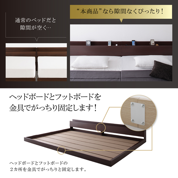 大型モダンフロアベッド ALBOL アルボル 商品説明画像7