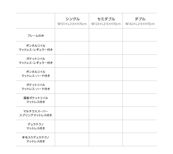 棚・コンセント付き収納すのこベッド LaBrea ラブレア 商品説明画像36