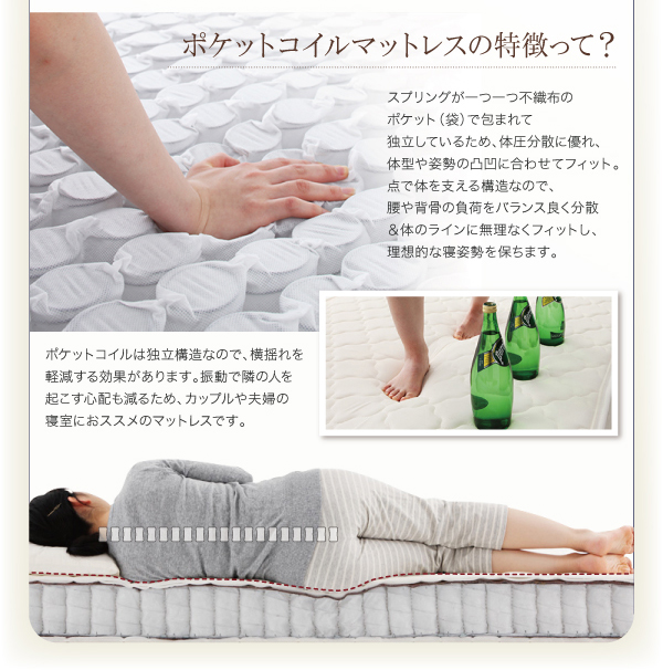 棚・コンセント付きデザインベッド Altdena アルトディナ 商品説明画像15