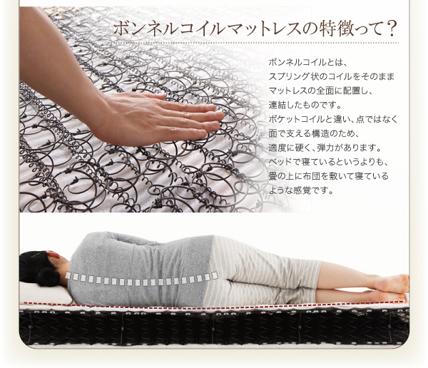 棚・コンセント付きデザインベッド Altdena アルトディナ 商品説明画像18