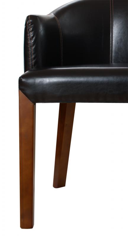 ラウンドチェア×レザー カフェスタイルダイニング Patrie パトリ 商品追加画像5