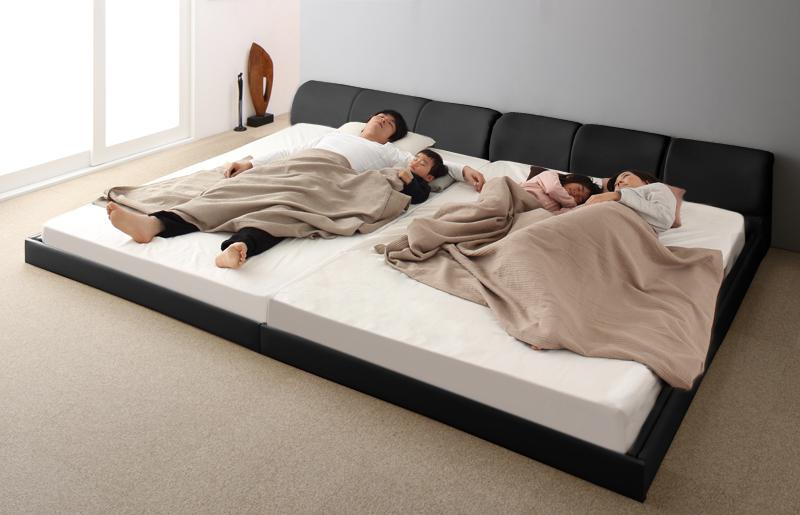 モダンデザインレザーフロアベッド BASTOL バストル 商品追加画像4