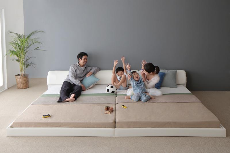 モダンデザインレザーフロアベッド BASTOL バストル 商品追加画像16