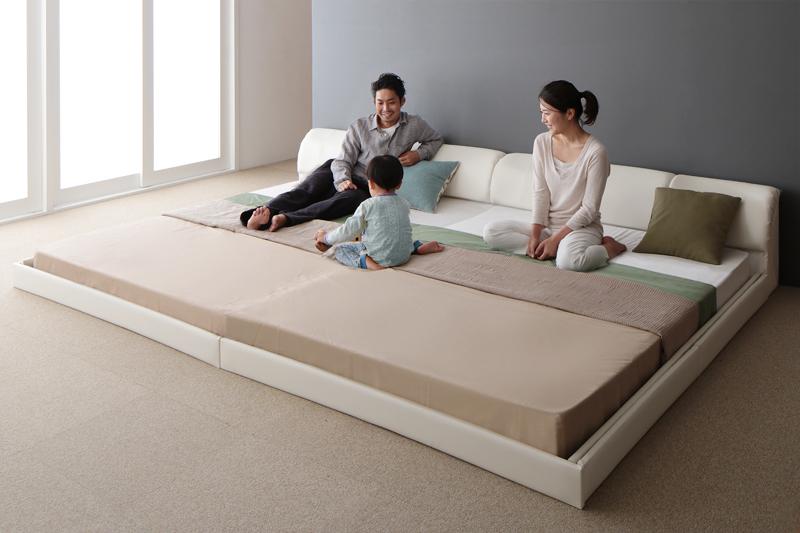 モダンデザインレザーフロアベッド BASTOL バストル 商品追加画像27