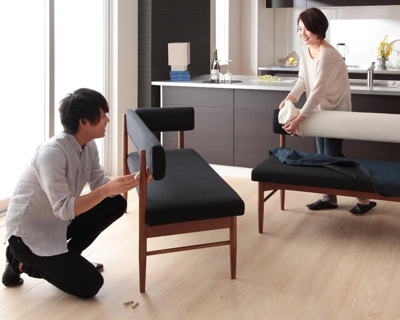 選べるカバーリング！！ミックスカラーソファベンチ リビングダイニングセット K-JOY ケージョイ 商品追加画像29