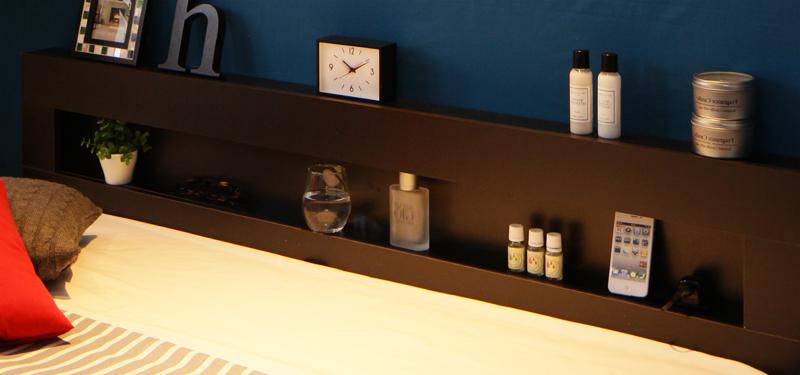 ＬＥＤライト・コンセント付きフロアベッド Tessera テセラ 商品追加画像7