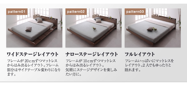 モダンデザインローベッド FRANCLIN フランクリン 商品説明画像9