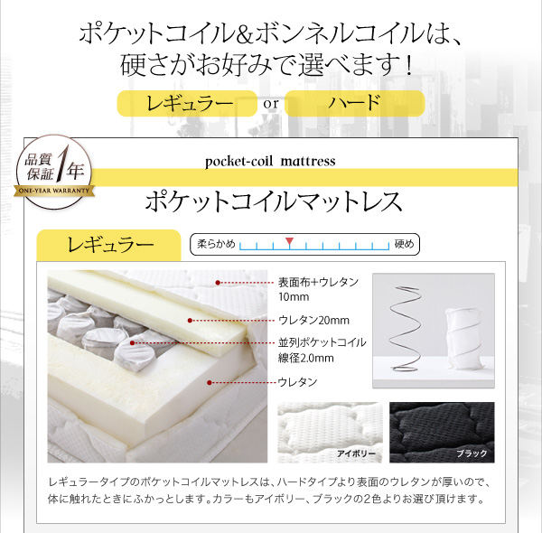 スリムモダンライト付きデザインベッド Wind Chester ウィンドチェスター 商品説明画像23