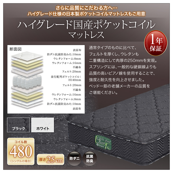 棚・ライト・コンセント付きファミリーローベッド Crecer クレセール (ベッドフレームのみ / シングル / ブラウン / -　[No.100012596]) 商品説明画像18