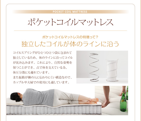 脚付きマットレスボトムベッド 商品説明画像23