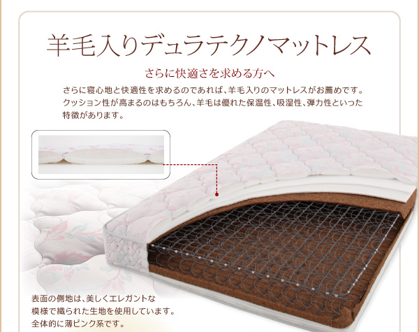 脚付きマットレスボトムベッド 商品説明画像28