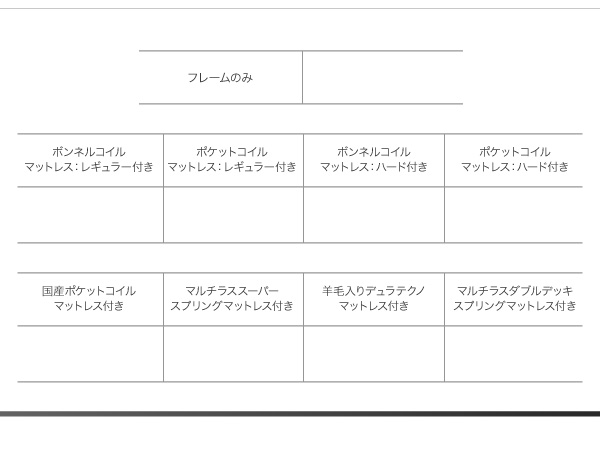 鏡面光沢仕上げ・モダンデザインすのこベッド Morenoble モアノーブル（クイーンサイズ） 商品説明画像37