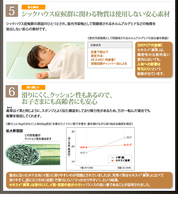 美草・日本製_大容量畳跳ね上げベッド Sagesse サジェス 商品説明画像10
