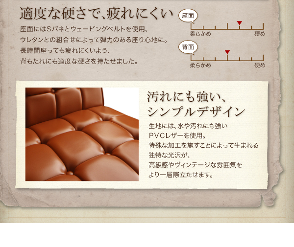 アメリカンヴィンテージリビングダイニングセット Monica モニカ 商品説明画像13
