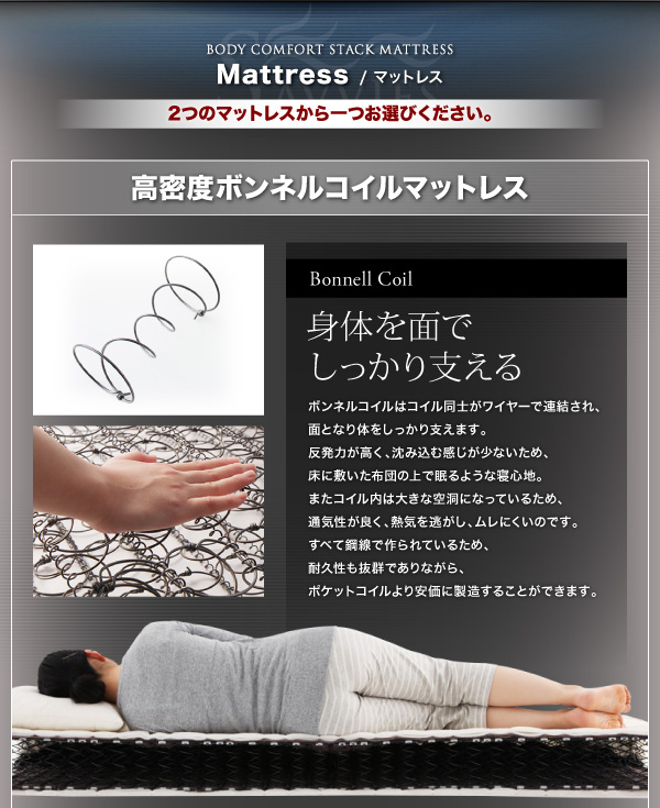 スタックマットレス SAVVIES サヴィーズ・スイート 商品説明画像14