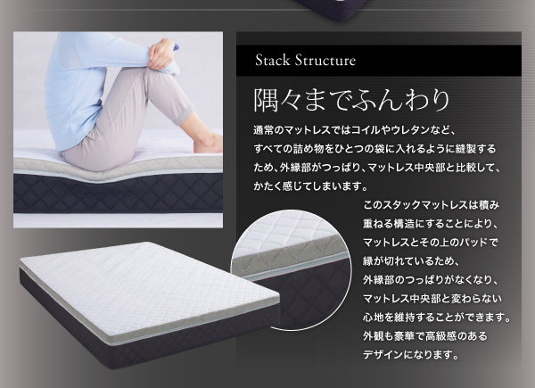 スタックマットレス SAVVIES サヴィーズ・スイート 商品説明画像36