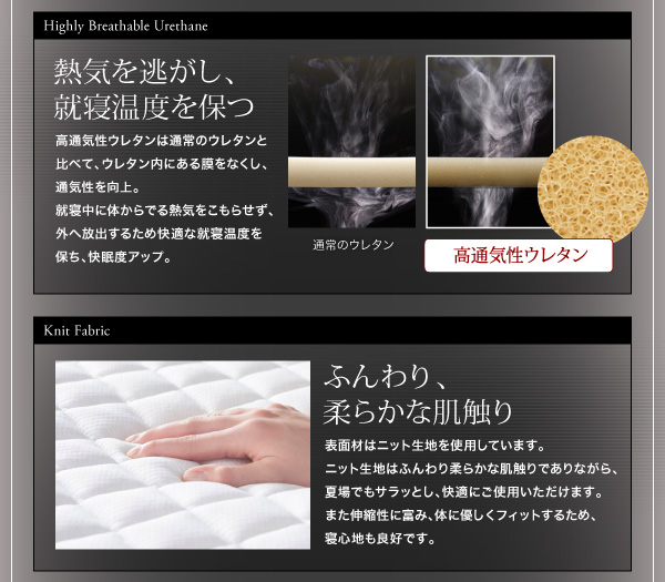 スタックマットレス SAVVIES サヴィーズ・ロイヤルスイート 商品説明画像32
