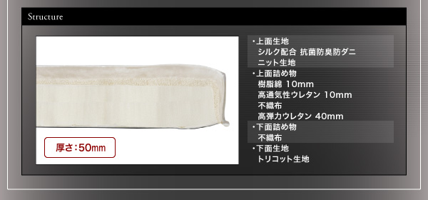 スタックマットレス SAVVIES サヴィーズ・専用オプション 商品説明画像17