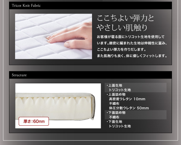 スタックマットレス SAVVIES サヴィーズ・専用オプション 商品説明画像19