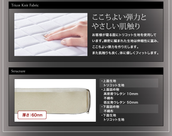 スタックマットレス SAVVIES サヴィーズ・専用オプション 商品説明画像21