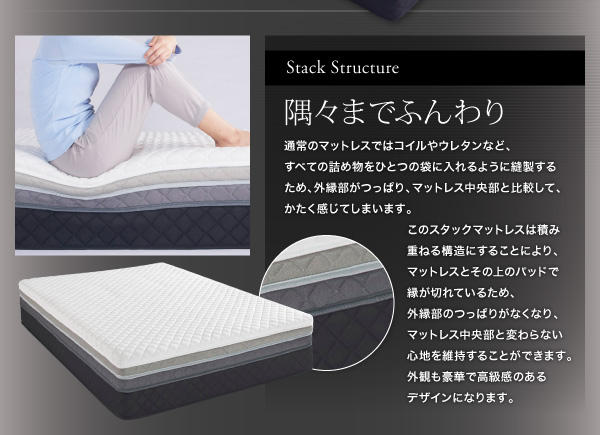スタックマットレス SAVVIES サヴィーズ・専用オプション 商品説明画像31