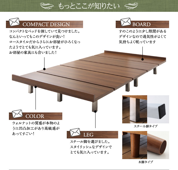 デザインボードベッド Catalpa キャタルパ 商品説明画像24