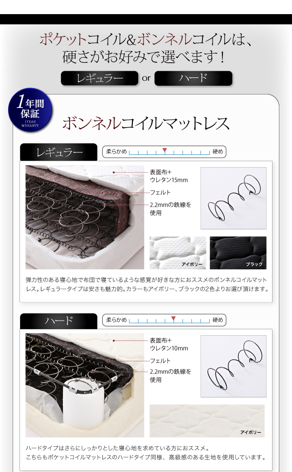 モダンデザイン・高級レザー大型サイズ収納ベッド Refinade レフィナード 商品説明画像17