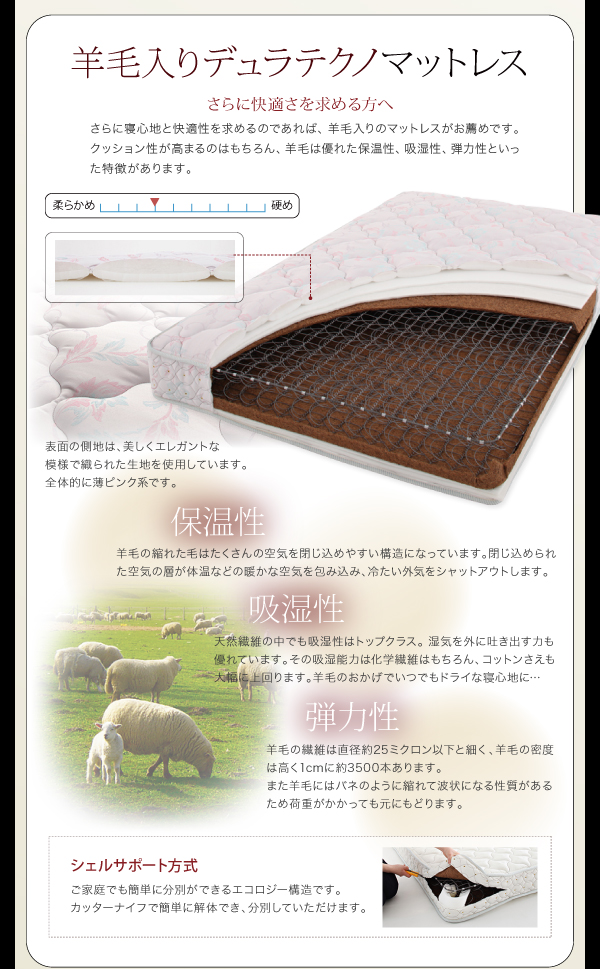 モダンデザイン・高級レザー大型サイズ収納ベッド Refinade レフィナード 商品説明画像23