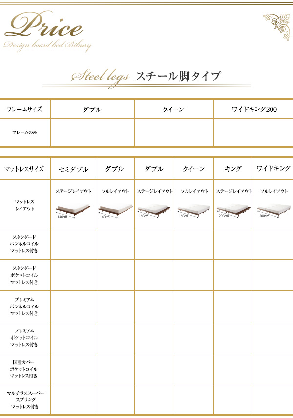 デザインボードベッド Bibury ビブリー 商品説明画像16