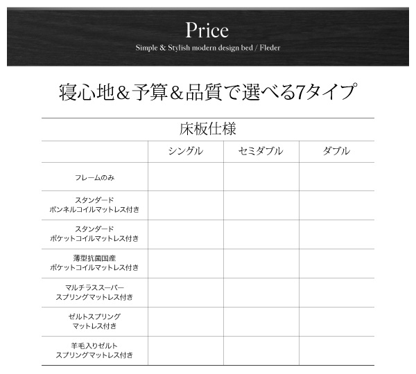 棚・コンセント付き収納ベッド Fleder フレーダー 商品説明画像24
