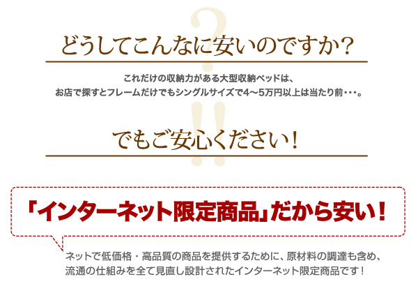 大容量収納庫付きベッド SaiyaStorage サイヤストレージ 商品説明画像22