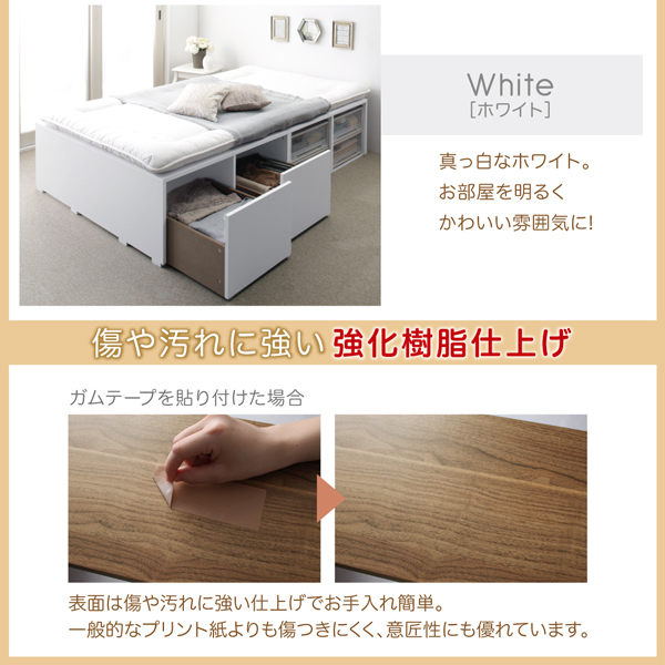 大容量収納ベッド Semper センペール 商品説明画像13