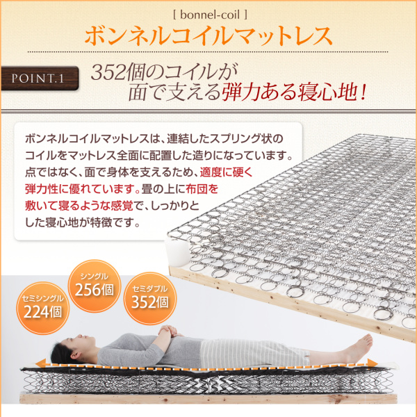 ガス圧式大容量跳ね上げベッド L-Prix エルプリックス 商品説明画像16