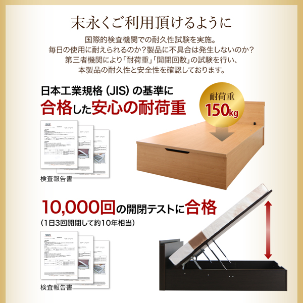 棚コンセント付・跳ね上げベッド NEO-Gransta ネオ・グランスタ 商品説明画像12