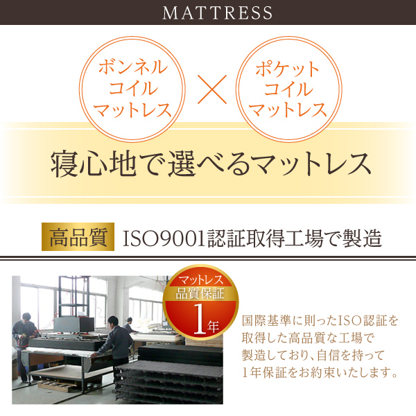 棚コンセント付き_ガス圧式大容量跳ね上げベッド Prepare プリペール 商品説明画像19