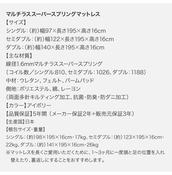 棚・コンセント付きデザインすのこベッド Morgent モーゲント 商品説明画像35